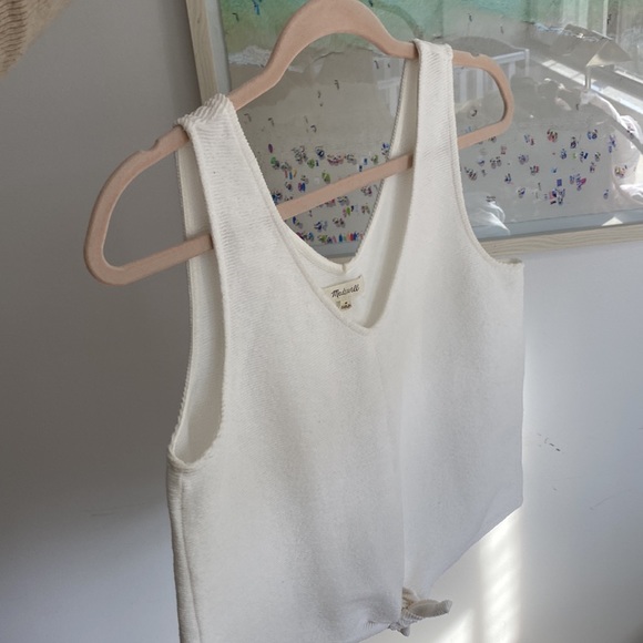 Madewell top. Size M. White - Picture 5 of 5